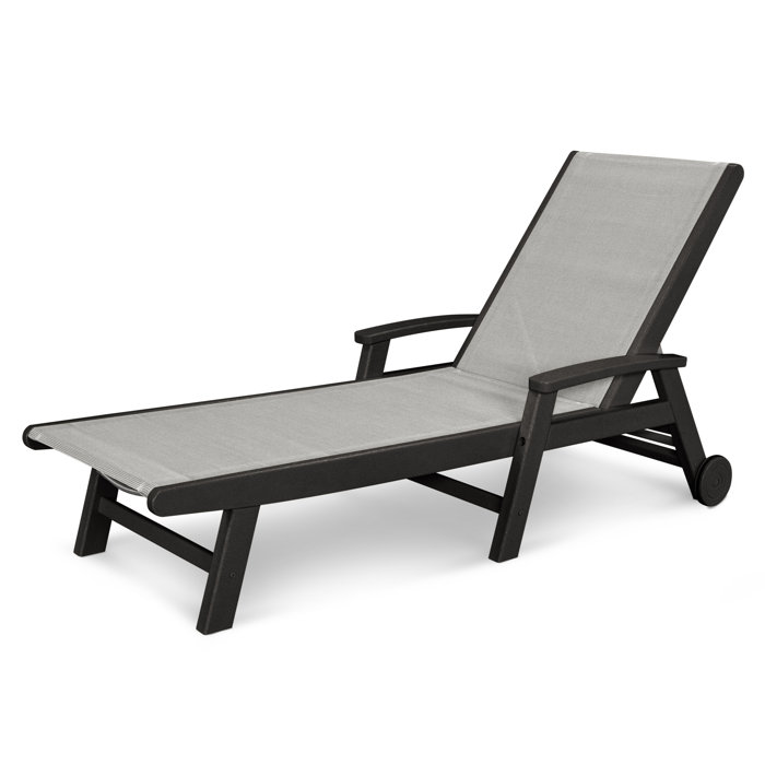 POLYWOOD® Coastal Reclining Chaise Lounge & Reviews Wayfair